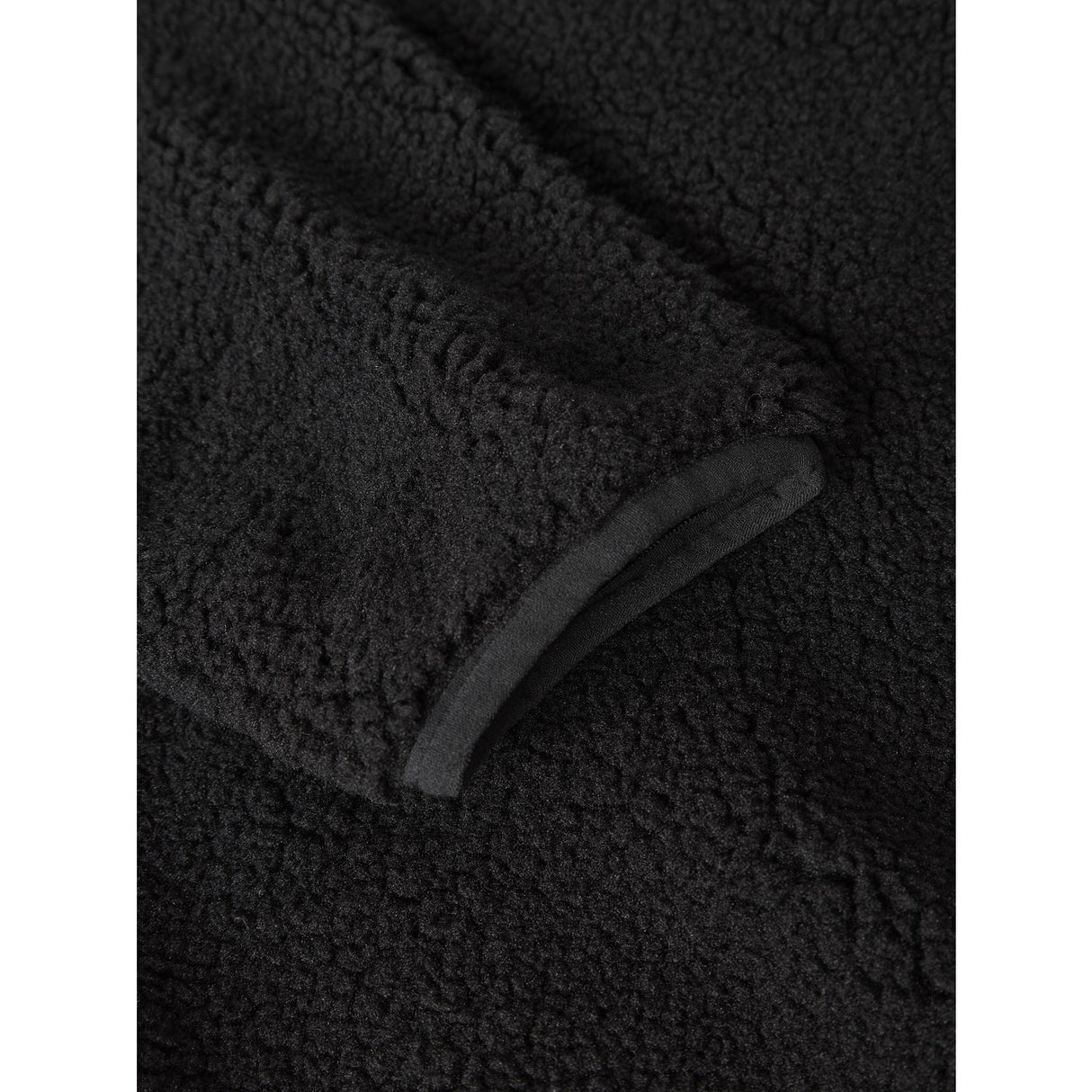 Name It Black Nknmattia Sherpa Jakke Pb1