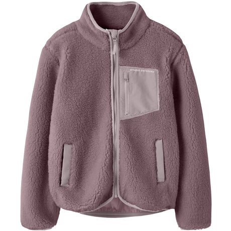 Name It Wistful Mauve Nknmattia Sherpa Jakke Pb1