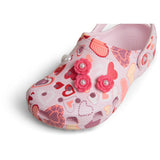 Crocs Pink Milk/Hearts Classic VDay Clog K PkMk/Hts