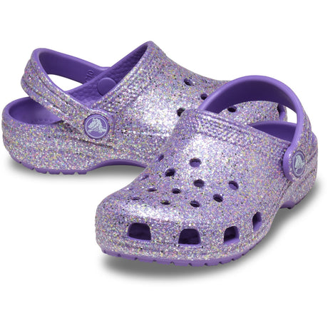 Crocs Purple Classic Fantasy Glitter Clog T Ppl