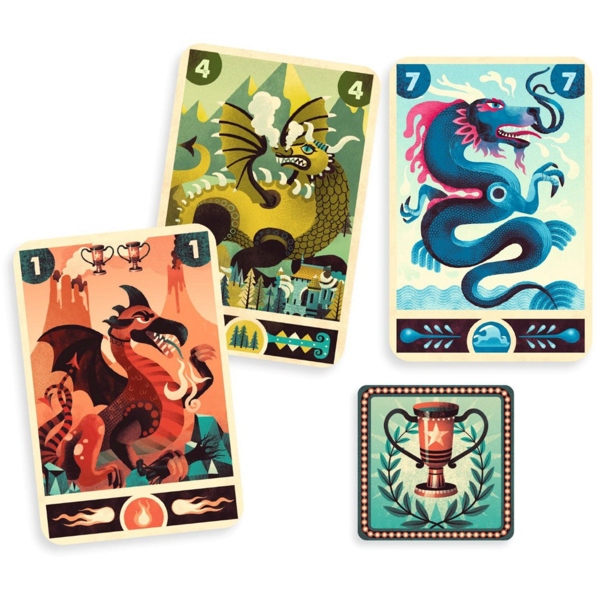 Djeco Kortspil, Dragon Deck