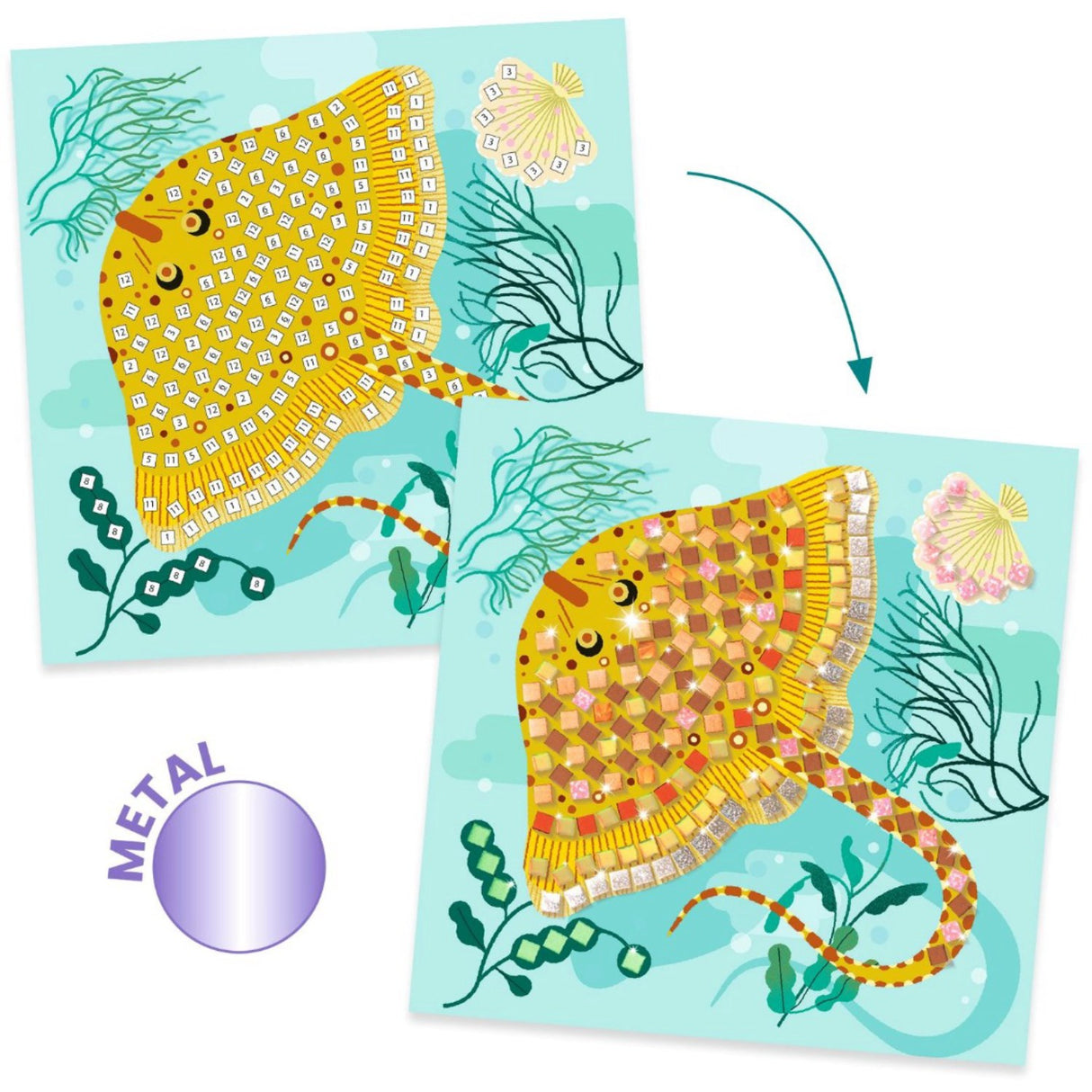 Djeco Mosaik, Under Havet