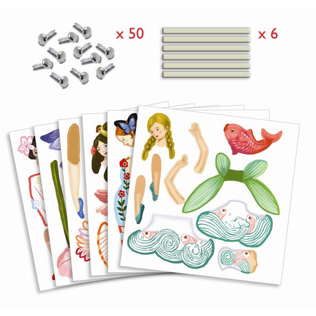 Djeco Kreative Sprællefigurer, Feer