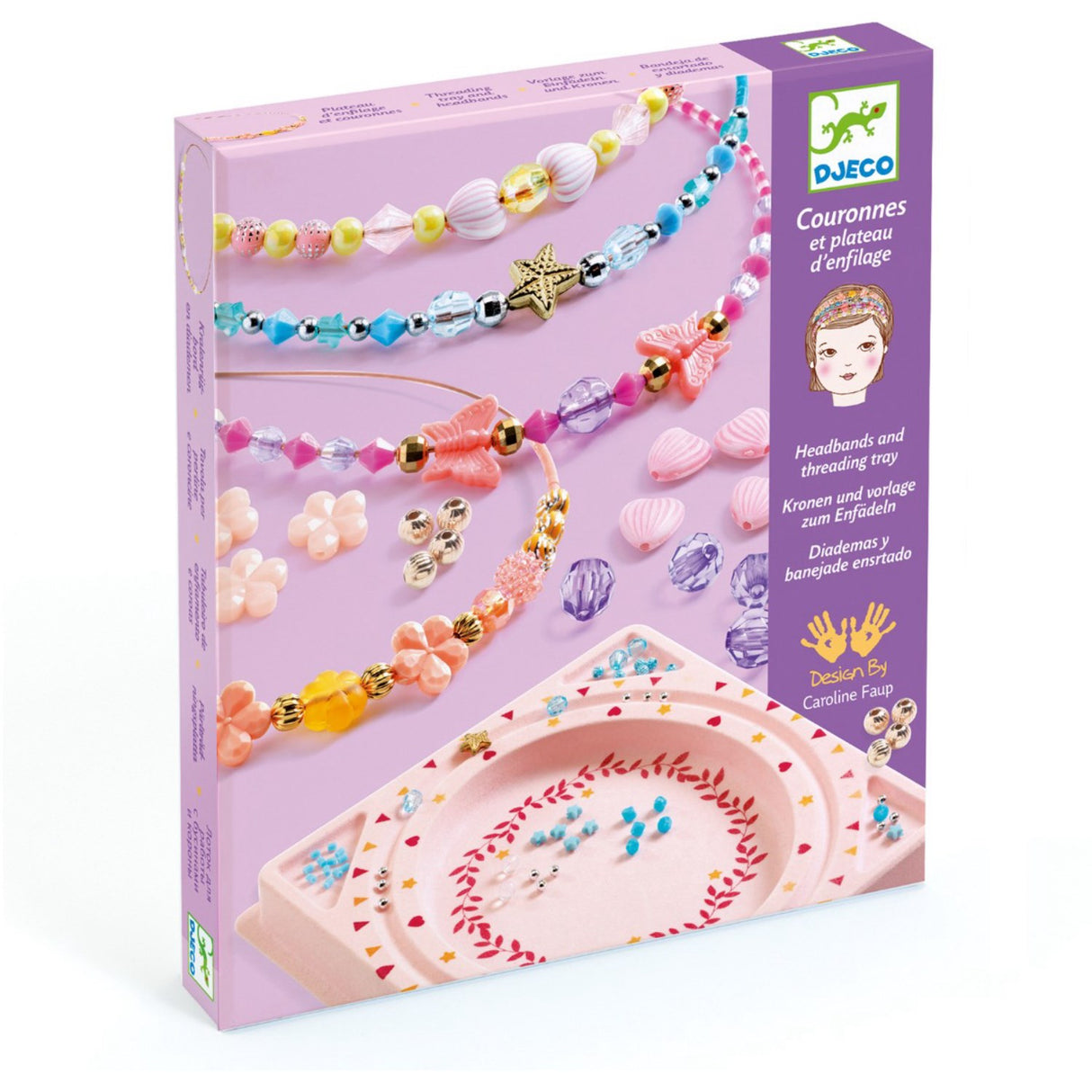 Djeco Kreativ Perler - Smukke Hårbøjler