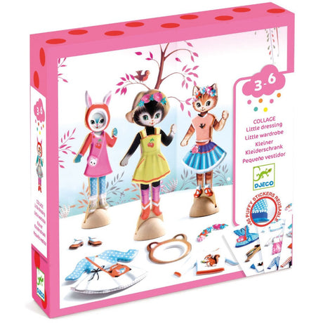 Djeco Kreativ Collage, Den Lille Garderobe