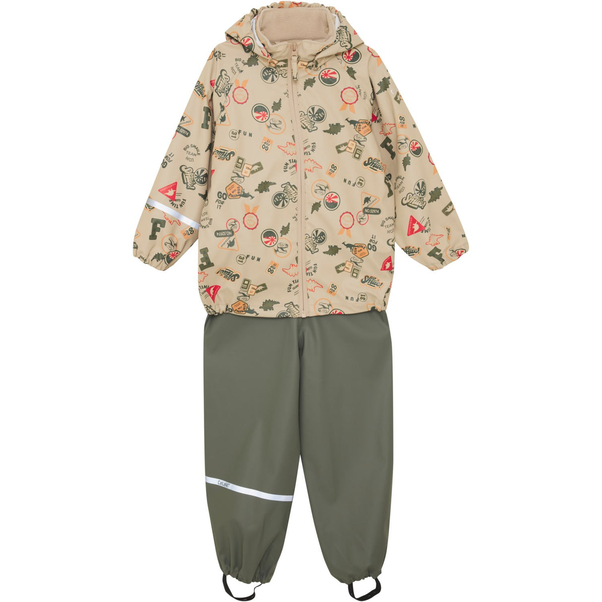 CeLaVi Mulled Basil Regntøj Sæt - Aop