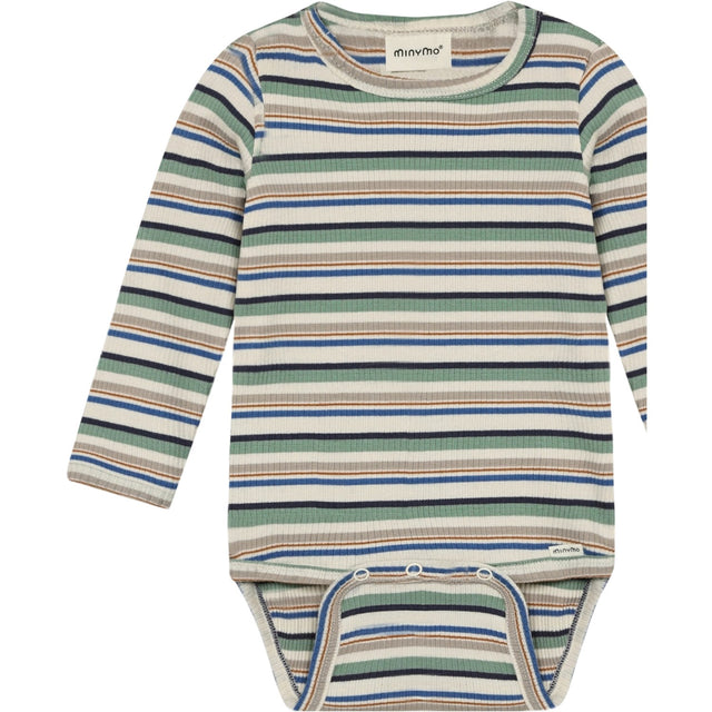 Minymo Lily Pad Body Ls Y/D Rib