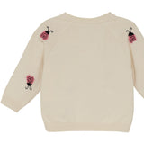 Minymo White Swan Cardigan Strik