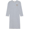 Minymo Dutch Blue Kjole Ls Rib