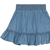 Minymo Faded Denim Nederdel Chambray