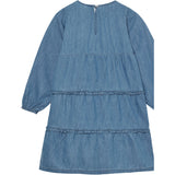 Minymo Faded Denim Kjole Ls Chambray