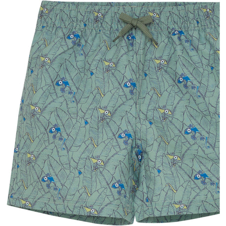 Minymo Lily Pad Swim Shorts Aop