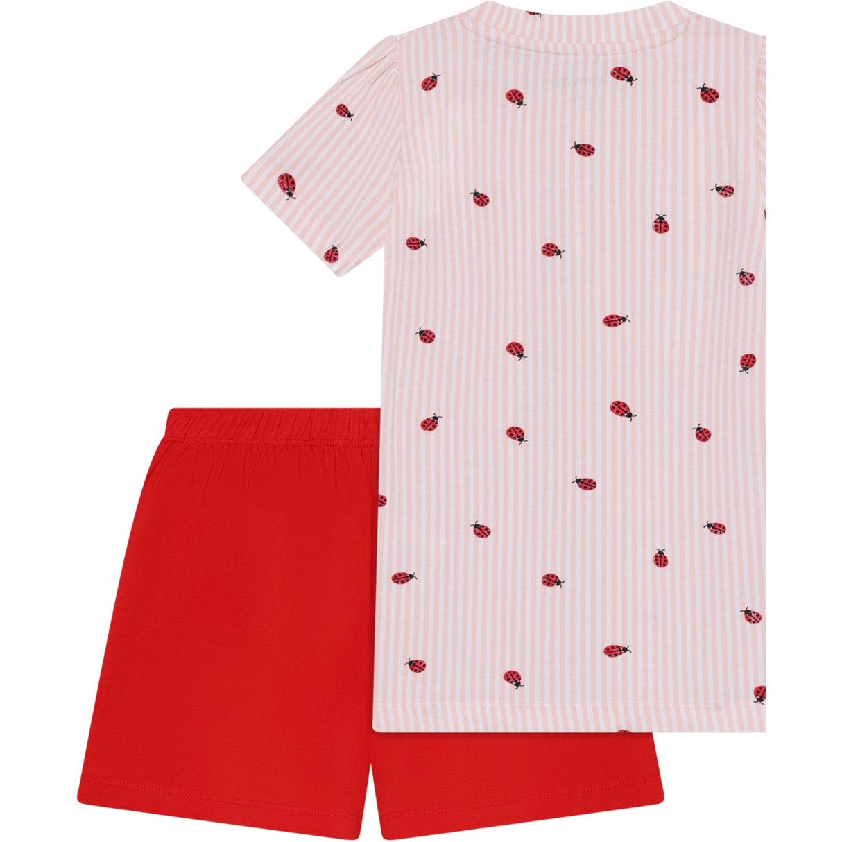 Minymo Peach Blush T-Shirt+Short Sæt Aop