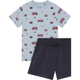 Minymo Niagara Mist T-Shirt+Short Sæt Aop