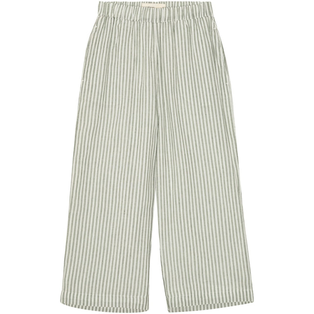 brunobruno nation Agave Green Stripe Francis Stripe Bukser