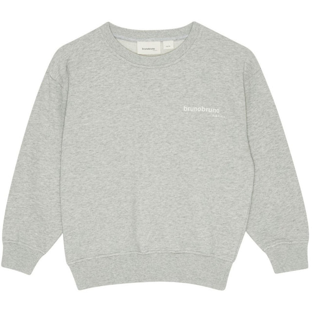brunobruno nation Light Grey Melange Norah Sweatshirt NB