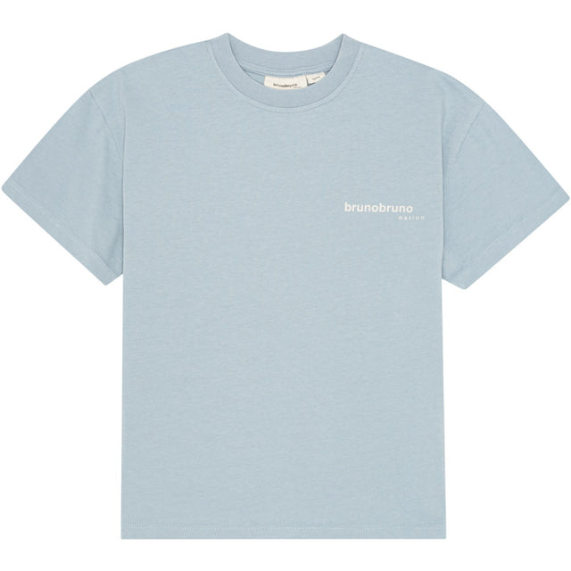 brunobruno nation Dusty Blue Skateboard Nanna T-Shirt