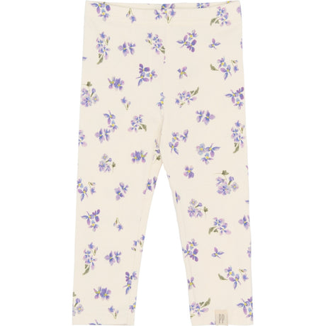 Petit Piao Eggnog Viola AOP PPStar Leggings