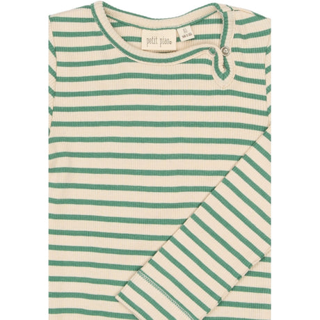 Petit Piao Frosty Spruce Striped PPSky L_S Body