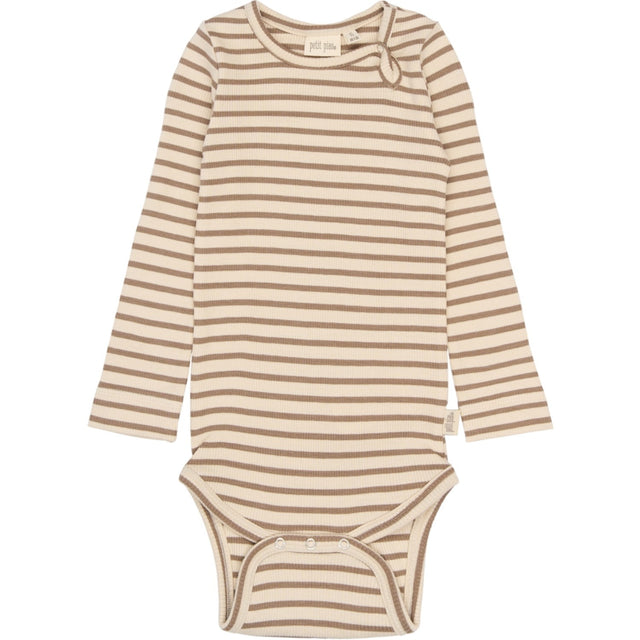 Petit Piao Ginger Snap Striped PPSky L_S Body
