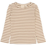 Petit Piao Ginger Snap Striped PPSky L_S Tee