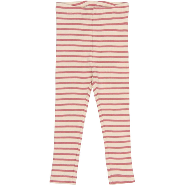 Petit Piao Dusty Rose Striped PPSky Leggings