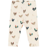 Petit Piao Eggnog Rooster AOP PPStar Leggings