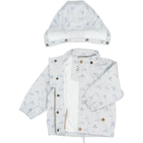 Petit Piao Pearl Blue Boat AOP PPDai Regntøj Sæt