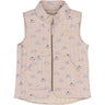 Petit Piao Oxford Tan Boat AOP PPEver Thermo Waistcoat