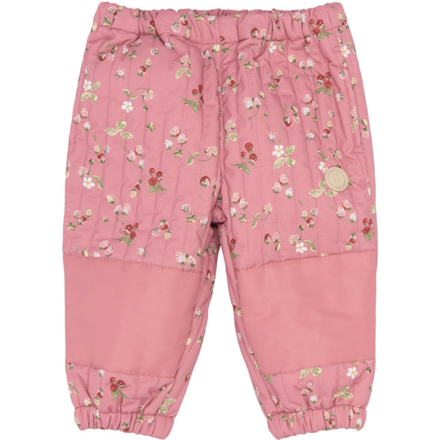 Petit Piao Dusty Rose Strawberry AOP PPEver Thermo Bukser