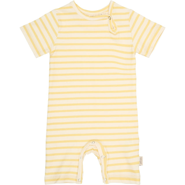 Petit Piao Dusky Citron Striped Ppsun S_S Buksedragt