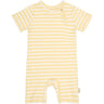 Petit Piao Dusky Citron Striped Ppsun S_S Buksedragt