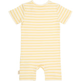 Petit Piao Dusky Citron Striped Ppsun S_S Buksedragt