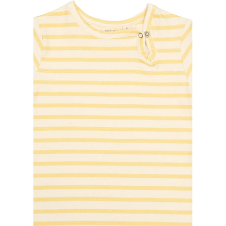 Petit Piao Dusky Citron Striped Ppsun S_S Buksedragt