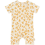Petit Piao Eggnog Buttercup Aop Ppsun S_S Buksedragt