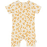Petit Piao Eggnog Buttercup Aop Ppsun S_S Buksedragt