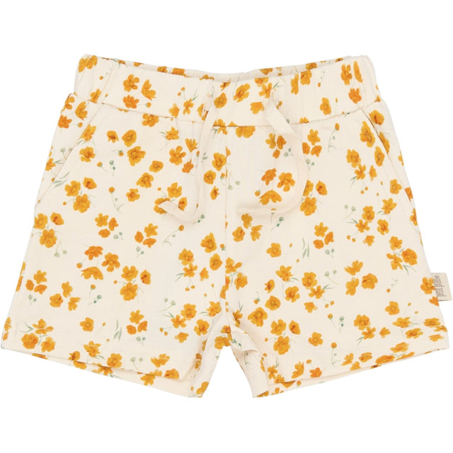 Petit Piao Eggnog Buttercup Aop Ppsun Shorts
