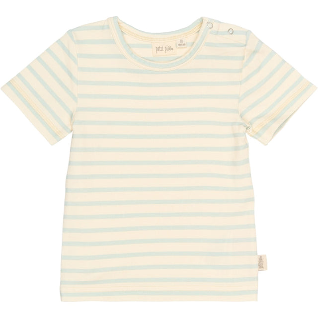 Petit Piao Winter Sky Striped Ppsun S_S Tee