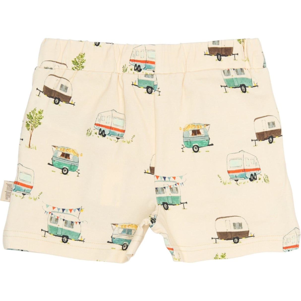 Petit Piao Eggnog Camper Aop Ppsun Shorts