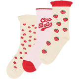 minipop® Cherry Tomato Marry Bambus Strømper 3-Pak