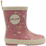 Pom Pom Dusty Rose Strawberry AOP Bliss Rubber Støvle AOP