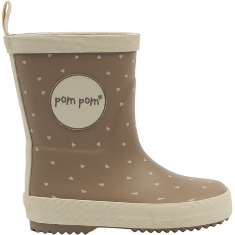 Pom Pom Heart AOP Bliss Rubber Støvle AOP