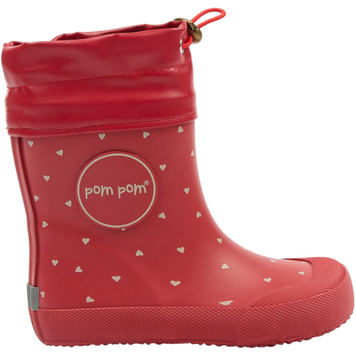 Pom Pom Samba Heart AOP Bell Barefoot Rubber Støvle