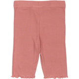 The New Old Rose Lotus Tight Rib Shorts