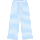 The New Forever Blue Striped Tnshirley Wide Bukser