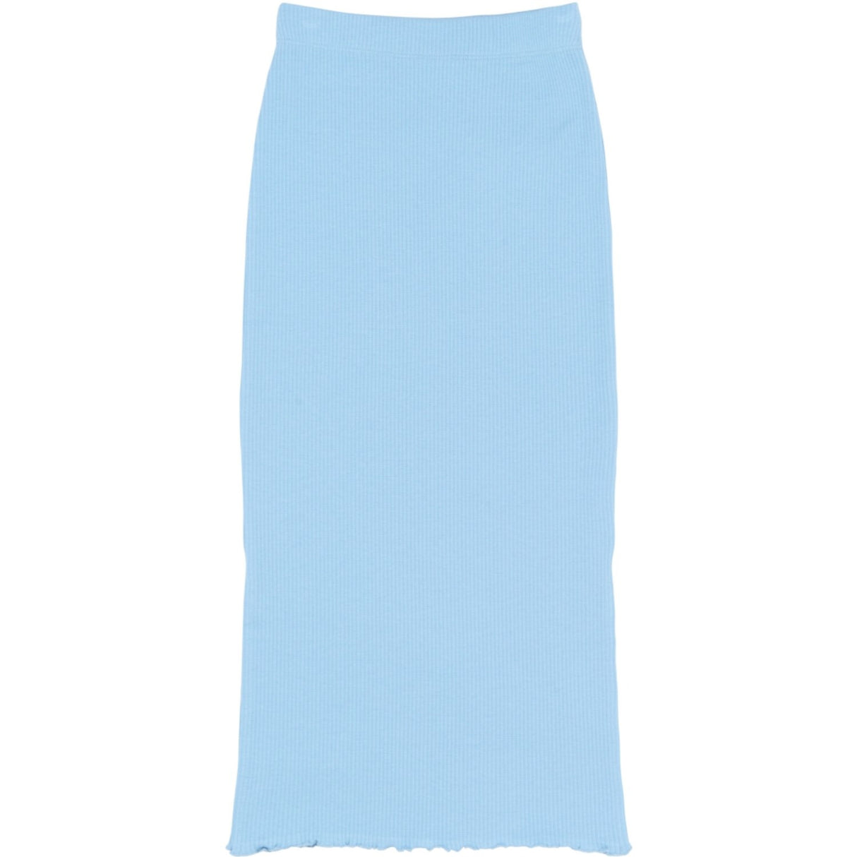 The New Forever Blue Tnrya Long Rib Nederdel