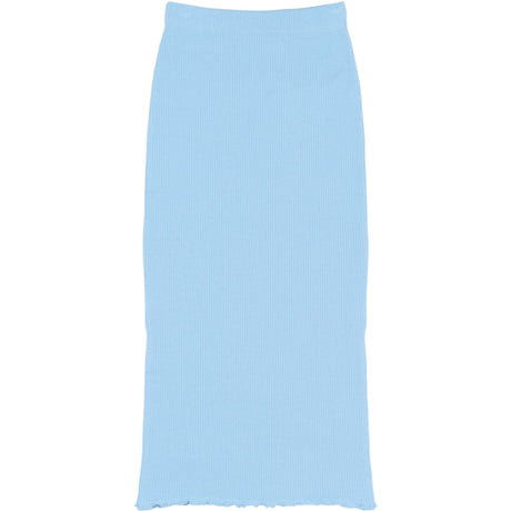 The New Forever Blue Tnrya Long Rib Nederdel