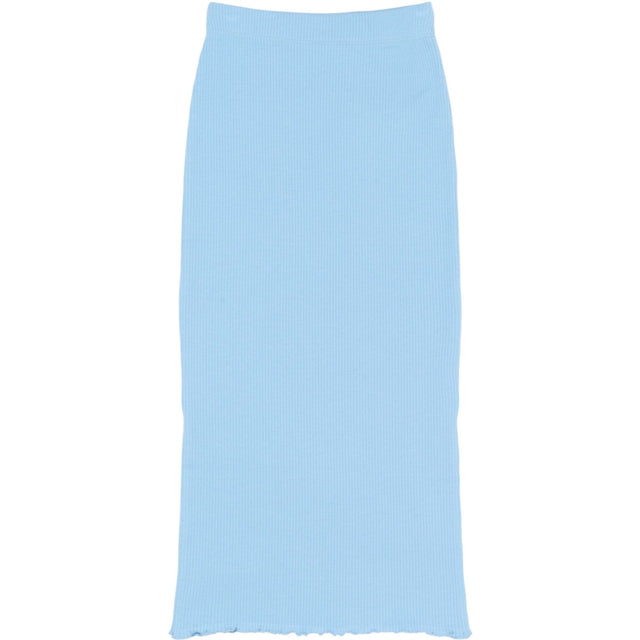 The New Forever Blue Tnrya Long Rib Nederdel