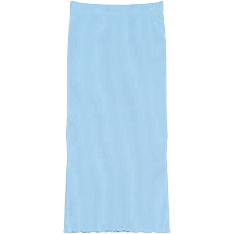 The New Forever Blue Tnrya Long Rib Nederdel