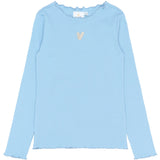 The New Forever Blue Tnrya L_S Rib Tee